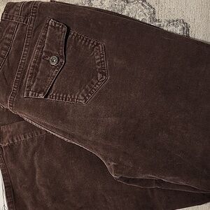 St. John's Bay Chocolate Corduroy Trousers